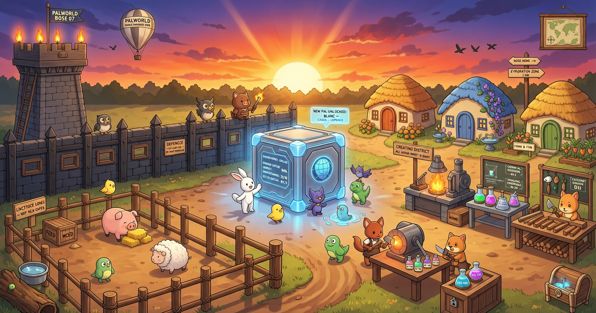 Palworld: 10 Pro Tips for a Perfect Base Setup